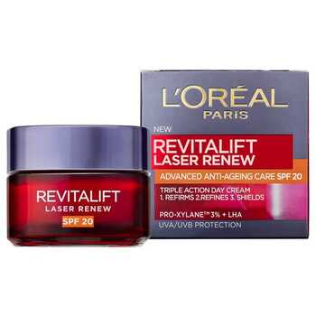 Revitalift Laser Renew Advanced Anti-Ageing Care SPF 20 - Denný krém proti vráskam